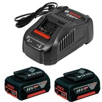 Батарея аккумуляторная Bosch GBA 18В 5Ач Li-Ion (З/У в компл.) (1600A00B8J)