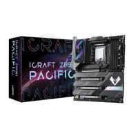 MAXSUN MS-iCraft Z890 PACIFIC (Socket 1851, ATX, 4*DDR5(256Gb), DP/HDMI, 4*SATA3, 4*M.2, 4xPCI-Ex16, 2*Type-C, 9*USB 3.1, LAN 1*5G, BT 5.4, Wi-Fi 7, SPDIF, black, RTL)