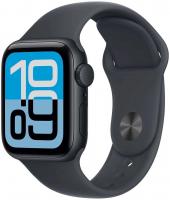 Apple Watch SE 3 44mm Midnight Aluminium Case with Midnight Sport Band - M/L (MEHQ4LW/A)