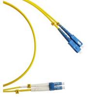 Hyperline FC-D2-9-LC/UR-SC/UR-H-2M-LSZH-YL (FC-9-LC-SC-UPC-2M) Патч-корд волоконно-оптический (шнур) SM 9/125 (OS2), LC/UPC-SC/UPC, duplex, LSZH, 2 м