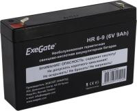 Exegate EX282953RUS Аккумуляторная батарея HR 6-9 (6V 9Ah 634W, клеммы F2)