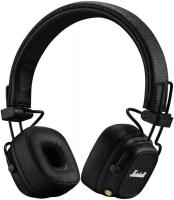 Гарнитура накладные Marshall Major V черный беспроводные bluetooth оголовье (MAJOR V BLACK)