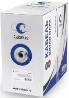 Кабель информационный Cabeus UTP-4P-Cat.5e-SOLID-LSZH-BL кат.5E U/UTP 4 пары LSZH внутренний 305м синий