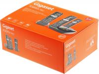 Р/Телефон Dect Gigaset AS690A Trio черный (труб. в компл.:3шт) автооветчик АОН