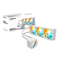 Система водяного охлаждения Gigabyte Gaming 360 ICE ARGB Soc-AM5/AM4/1200/1700/1851 белый 4-pin 13.8-35.8dB Al Ret (GP-GIGABYTE GME 360I)