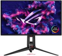 Монитор Asus 26.5" ROG Swift PG27UCDM черный QD OLED LED 16:9 HDMI полуматовая HAS Piv 1000cd 178гр/178гр 3840x2160 240Hz FreeSync Premium Pro DP Quad 4K (2160p) USB 7.62кг