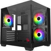 Корпус Bloody CC-121 черный без БП mATX 7x120mm 1xUSB2.0 1xUSB3.0 audio