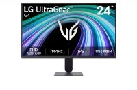 LCD LG 23.8" 24G411B-B {IPS 1920x1080 144Hz 1ms 178/178 250cd 1500:1 HDMI2.0 DisplayPort1.4 ACext}