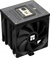 Устройство охлаждения(кулер) Thermalright Burst Assassin Vision 120 Soc-AM5/AM4/1200/1700/1851 черный 4-pin 25.6dB Al+Cu LCD Ret (BA120-VISION-BL)