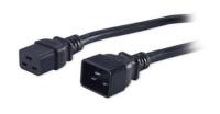 Шнур питания Hyperline PWC-IEC19-IEC20-3.0-BK C19-C20 проводник.:3x1.5мм2 3м 250В 16А (упак.:1шт) черный