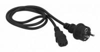 Шнур питания Lanmaster LAN-PP13/SH-1.8-BK C13-Schuko проводник.:3x0.75мм2 1.8м 220В 10А черный