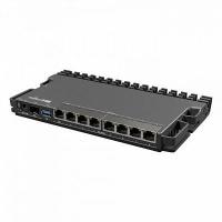 MikroTik RB5009UPr+S+IN Маршрутизатор проводной, CPU ARM64, 4 ядра 350-1400MHZ, 1GB RAM, 7*1Gbit RJ45, 1*2.5gbit RJ45, PoE out 1-7port