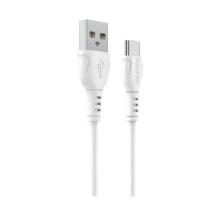 BOROFONE BX51/ USB кабель Type-C/ 1m/ 3A/ White