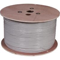 Rexant (01-0542) Кабель витая пара S/FTP, CAT 7, PVC, 4PR, 23AWG, INDOOR, SOLID, серый, 305 м