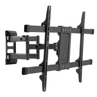 Kromax CORBEL-10 grey titan {32"-75";  Максимальная нагрузка: 45 кг;  VESA: 200x200, 200х300, 200х400, 300х200, 300х300, 300х400, 400х200, 400х300, 400х400, 600х400 мм;  Наклон: +5°-12°Поворот: ±90°}