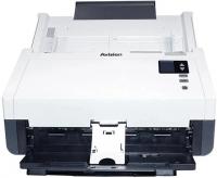 Сканер протяжный Avision AD345GWN (000-1012-02G) A4 белый/черный