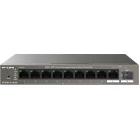 Коммутатор IP-Com G2210P-8-102W (L2) 9x1Гбит/с 1xКомбо(1000BASE-T/SFP) 1SFP 8PoE 92W неуправляемый