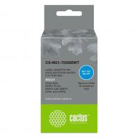 Картридж ленточный Cactus CS-M21-750595WT черный для Brady BMP21-PLUS, BMP21-LAB