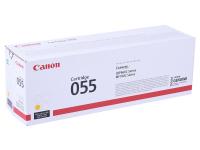 Canon 055 Y Тонер-картридж для Canon LBP66x/MF74x,  (2100 стр.), желтый ( 3013C003 )