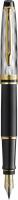 Ручка перьев. Waterman Reflections of Paris Expert DeLuxe (2200840) Black GT M подар.кор.