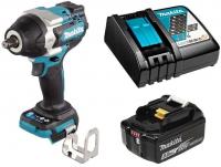 Гайковерт Makita DTW700RT1J аккум. патрон:квад.1/2" (кейс в комплекте)