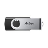 Флеш Диск Netac 64GB U505 NT03U505N-064G-32BK USB3.0 черный/серебристый