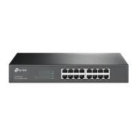 TP-Link TL-SG1016D Коммутатор с 16 гигабитными портами для размещения на столе или в стойке
