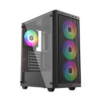 Корпус ID-Cooling Ware 310 черный без БП ATX 6x120mm 2xUSB2.0 1xUSB3.0 audio bott PSU