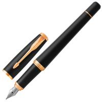 Ручка перьев. Parker Urban Core F309 (1931593) Muted Black GT F сталь нержавеющая подар.кор.