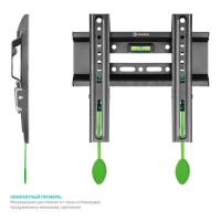 ONKRON BASIC FM1 чёрный {17"-42" Максимальная нагрузка: 30 кг VESA: 75x75, 100x100, 100x200, 200x100, 200x200 мм Вылет от стены: 30 мм Встроенный уровень Система фиксации}