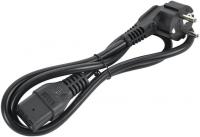 Шнур питания ITK PC-C19D-1M C19-Schuko проводник.:3x1.5мм2 1м 230В 16А черный