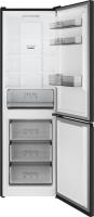 Холодильник Weissgauff WRK 185 Total NoFrost Inverter Black Inox 2-хкамерн. черная сталь инвертер