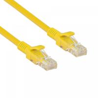 Exegate EX258674RUS Патч-корд UTP-RJ45-RJ45-5e-2M-YL, UTP, cat.5e, 2м, желтый