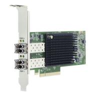 Broadcom Сетевая карта Emulex (LPe35002-M2) Gen 7 (32GFC), 2-port, 32Gb/s, PCIe Gen4 x8, LC MMF 100m, , Upgradable to 64G