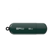 Флеш Диск Silicon Power 64GB LuxMini 320 SP064GBUF2320V1N USB2.0 зеленый