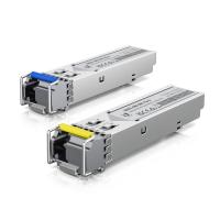 UBIQUITI UACC-OM-SM-1G-S (2 шт. в комплекте) Двунаправленный одномодовый оптический модуль 1 Гбит/с, 3 км