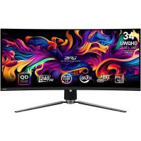 Монитор MSI 34" MPG 341CQPX черный QD OLED LED 21:9 HDMI полуматовая HAS Piv 250cd 178гр/178гр 3440x1440 240Hz DP UW USB 8.9кг