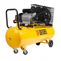 Компрессор поршневой Denzel BCV2300/100 масляный 440л/мин 100л 2300Вт желтый/черный