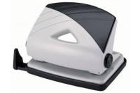 Дырокол Kw-Trio BIAS Smart 091Q0 макс.:16лист. металл/пластик черный/серый отв.:2 с линейкой