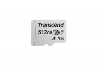 Micro SecureDigital 512Gb Transcend  Class10 TS512GUSD300S-A + adapter