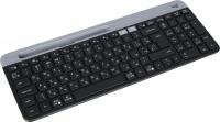 Клавиатура Logitech K580 черный/серебристый USB беспроводная BT/Radio slim Multimedia (920-009208)