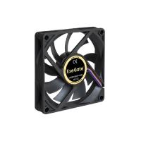 Exegate EX288924RUS Вентилятор ExeGate EX08015B4P-PWM (80x80x15 мм, 2-Ball (двойной шарикоподшипник), 4pin, PWM, 24dBA)