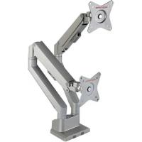 Arm Media LCD-T36 silver 17"-34" макс.2-1-9 кг настольный поворот и наклон верт.перемещ.