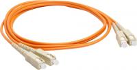 Патч-корд Lanmaster LAN-2SC-2SC/OM3-2.0 2x50/125 OM3 SC дуплекс-SC дуплекс 2м LSZH оранжевый