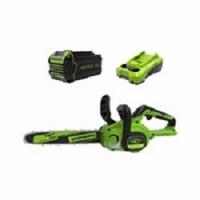 Greenworks G40CS30IIK4 Цепная пила аккумуляторная, 40V, 30 см,  с 1* АКБ 4А*ч и ЗУ [2007807UB]