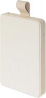 Мобильный аккумулятор Xiaomi BHR9074GL 6000mAh Qi 15W 2.4A USB-C беспров.зар. бежевый
