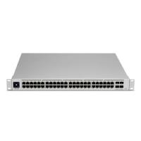 UBIQUITI USW-Pro-48-POE PoE-коммутатор в стойку, 48х 1G RJ45, 4х 10G SFP+, раздача 600 Вт