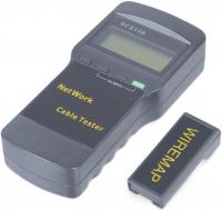 Тестер кабельный Cabeus CT-LCD-RJ45 черный