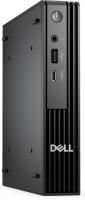 Неттоп Dell Pro QCM1250 Micro i5 14500T (1.7) 16Gb SSD512Gb UHDG Windows 11 Pro GbitEth WiFi BT мышь клавиатура черный (DPM-5811)