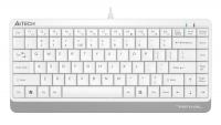 Клавиатура A4Tech FK11 белый USB slim (FK11 USB (WHITE)) кабель 1.5м
